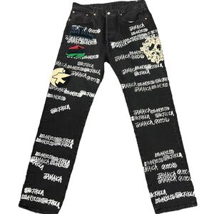 Stussy x Denim Tears x Our Legacy TTL 501 Jean 'Black' New with tags size